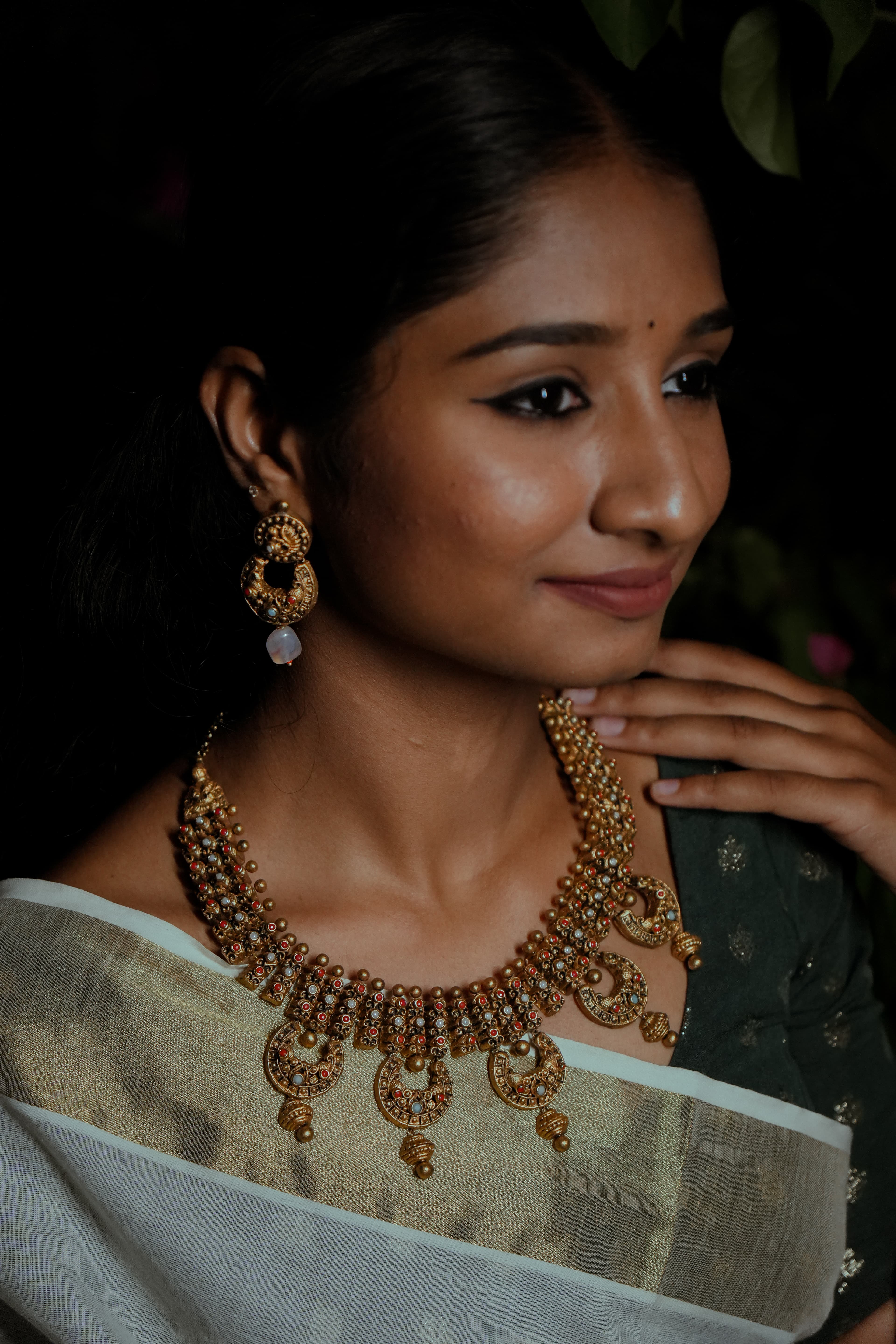 Artisan crafting terracotta jewelry